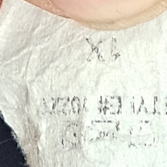 Danskin Black White XL Short Sleeve Blouse Short Sleeve Contemporary Pattern - Picture 4 of 7